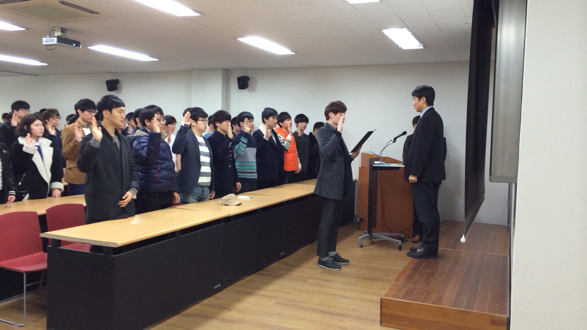 2014학년도 토목공학과 신입생 입학식